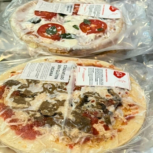 pizza congelada vegana sem glúten
