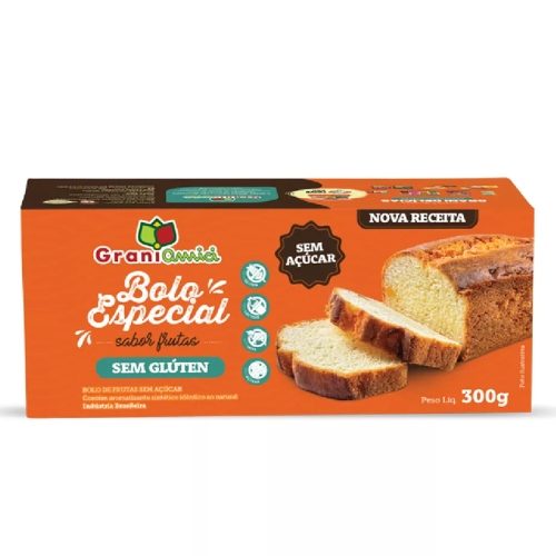 bolo de frutas