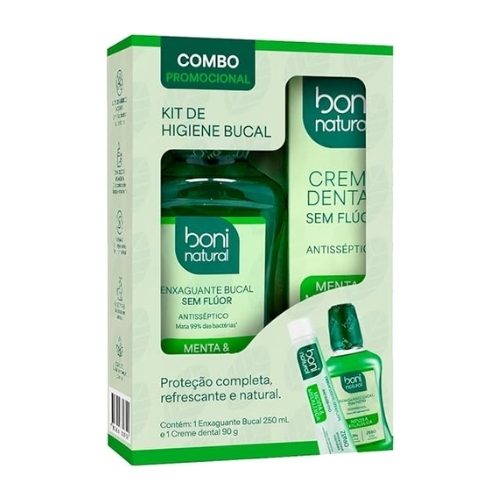 Kit de higiene bucal boni natural