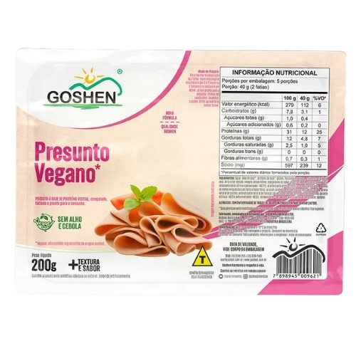 presunto vegano goshen